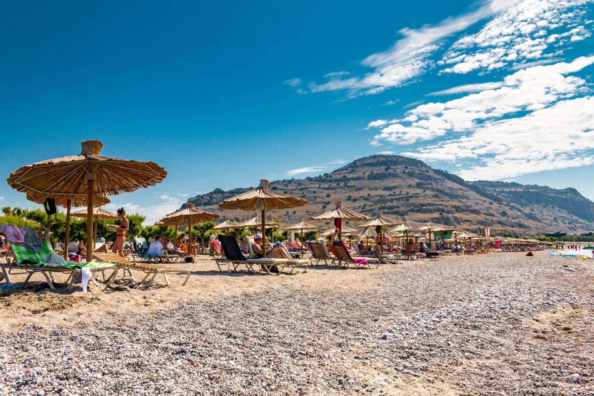 Sun Beach Lindos Lardos Extérieur photo